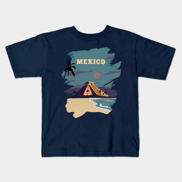 Mexico Kids T-Shirt by Spyinthesky